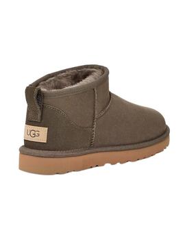 Stivaletto UGG Classic Ultra Mini Verde per Donna
