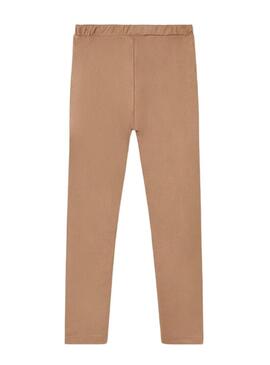 Leggings Mayoral Scamosciatolina Slim per Bambina Camel