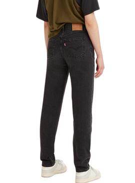 Pantaloni Levis 80 Mom per Donna Nero