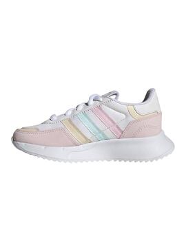 Sneakers Adidas Retropy F2 per Bambina Bianco