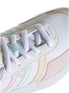 Sneakers Adidas Retropy F2 per Bambina Bianco