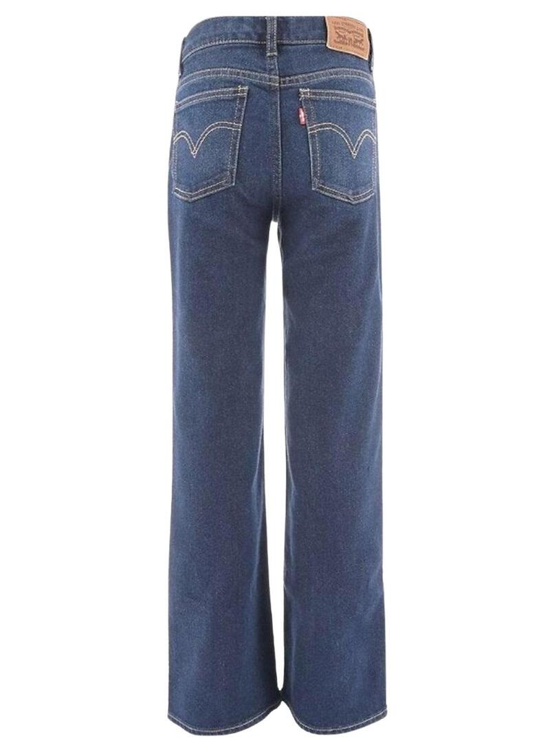 Pantaloni Levis Jeans Gamba larga per Bambina Azul