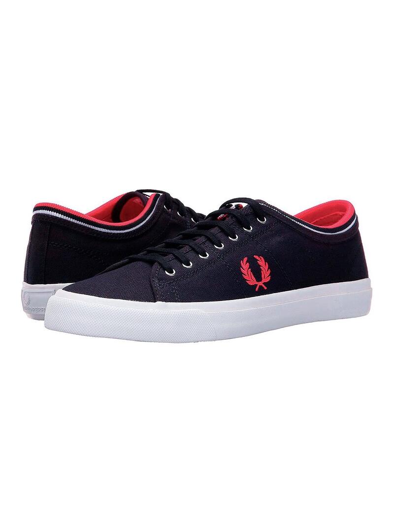 Sneaker Fred Perry Kendrick Navy Canvas