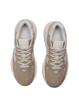 Sneakers New Bilancia 574 Beige per Donna