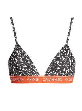 Reggiseno Calvin Klein Triangle Distorte Animal