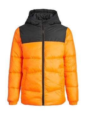 Giacca Jack & Jones Chili Puffer Bambino Arancione