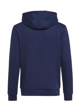 Felpa Adidas Trefoil per Bambino e Bambina Blu Navy
