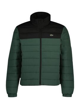 Giacca Lacoste Bicolore per Uomo Verde e Nero