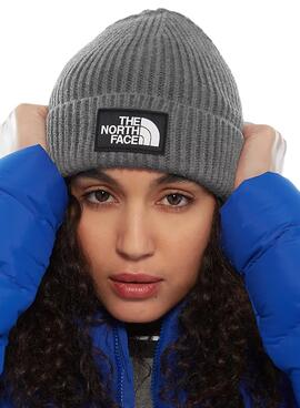 Cappello The North Face Logo Uomo e Donna Grigio