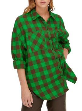 Camicia Only Kelly Rock It Loose per Donna Verde