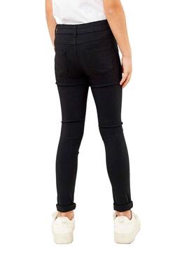 Pantaloni Name It Polly Skinny Fit per Bambina Nero