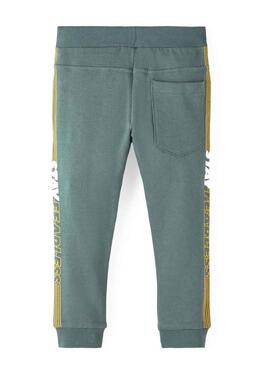 Pantaloni di Tuta sportiva Name It Vamilton Bambino Verde