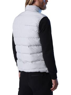 Gilet North Sails Sci Imbottito Uomo Grigio