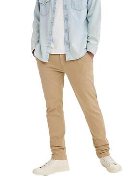 Pantaloni Levis Chino Slim per Uomo Beige