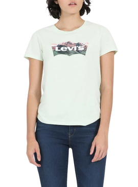 T-Shirt Levis The Perfetto Estate Beige per Donna