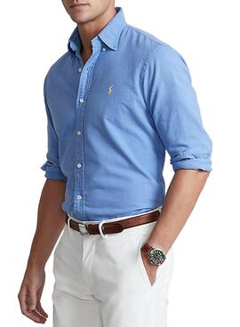 Camicia Polo Ralph Lauren Harbor Isola Uomo Azul