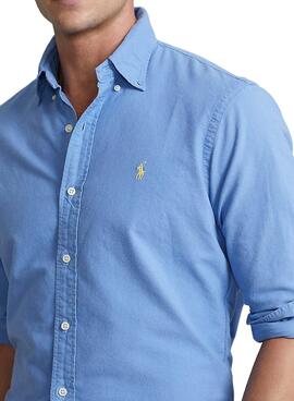 Camicia Polo Ralph Lauren Harbor Isola Uomo Azul