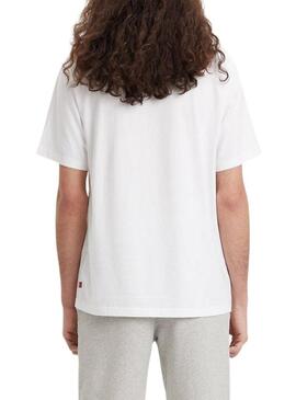 T-Shirt Levis Sstampata Relaxed Uomo Bianco