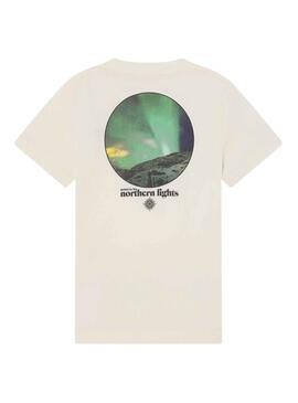 T-Shirts Levis Aurora boreale per Bambino Bianco