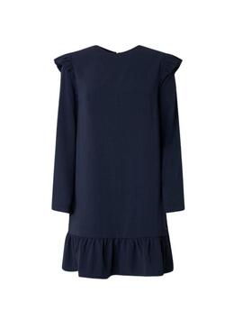 Vestito Pepe Jeans Dorothy Blu Navy per Donna