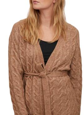 Giacca Vila Viella Ochos per Donna Camel