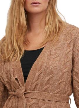 Giacca Vila Viella Ochos per Donna Camel