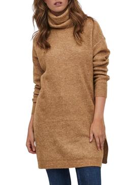 Pullover Vila Vicilia Long Donna Camel