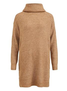 Pullover Vila Vicilia Long Donna Camel