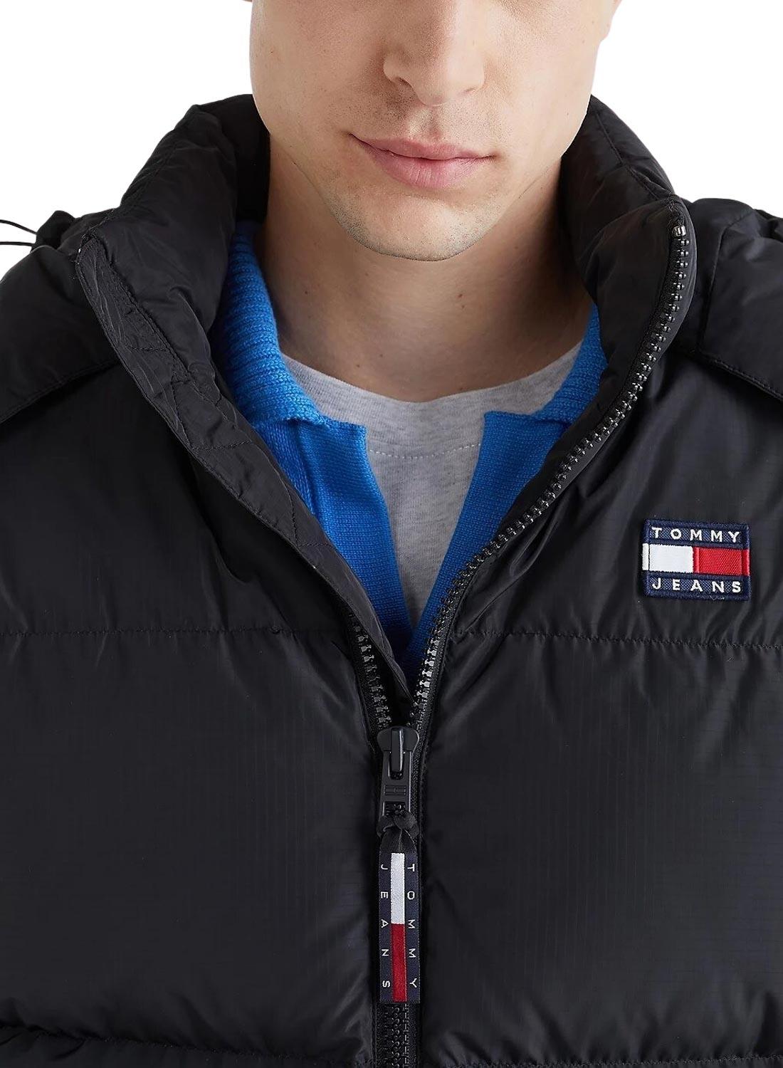 Giubbotto Tommy Jeans Alaska Puffer Uomo Nero