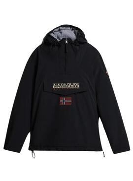 Giacca Anorak Napapijri Rainforesta Uomo Nero