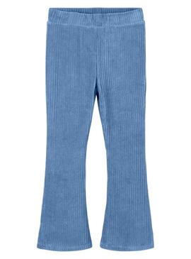 Pantaloni Name It Obelis Bootcut per Bambina Azul