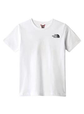 T-Shirt The North Face Graphic  Tee Bambino Bianco