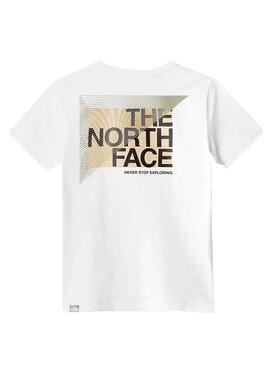 T-Shirt The North Face Graphic  Tee Bambino Bianco
