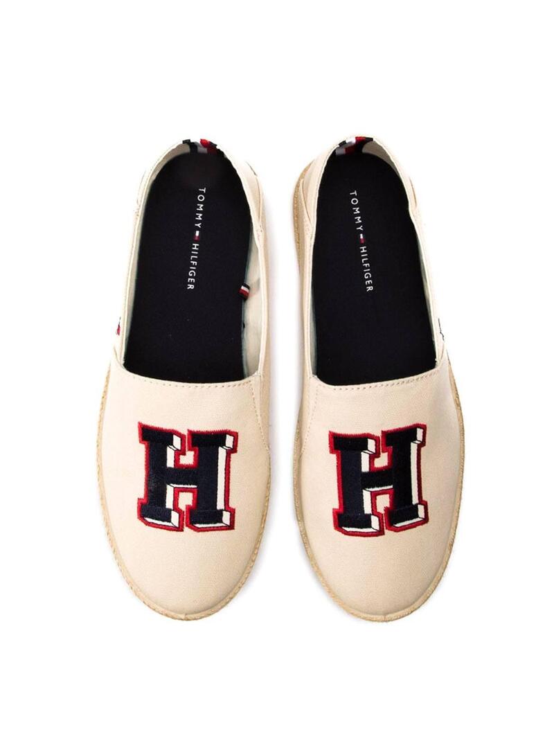 Espadrillas Tommy Hilfiger Badge Beige Uomo