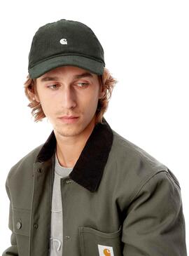 Berretto Carhartt Harlem Velluto a coste per Uomo Nero
