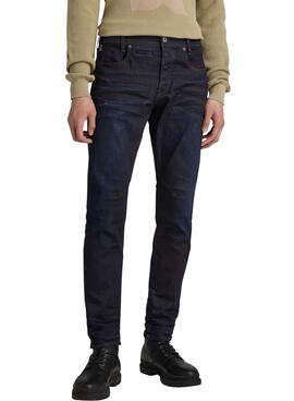 Pantaloni Jeans G-Star Staq Scuro per Uomo