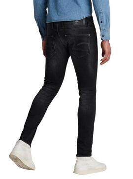 Pantaloni Jeans G-Star Revend Nero per Uomo