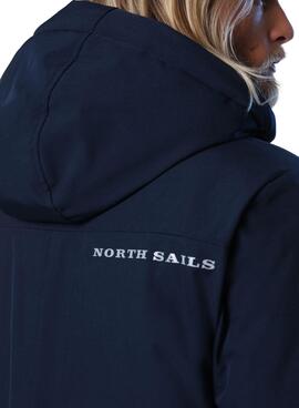 Parka North Sails Varberg Blu Navy per Uomo