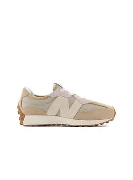 Sneakers New Balance 327 per bambino Beige