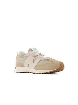 Sneakers New Balance 327 per bambino Beige