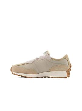 Sneakers New Balance 327 per bambino Beige