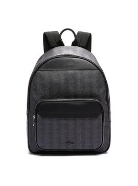 Zaino Lacoste Monogram  per Uomo Nero