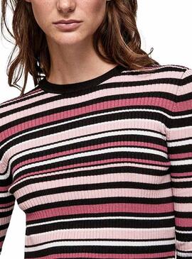 Pullover Pepe Jeans Tiffani Multicolore per Donna