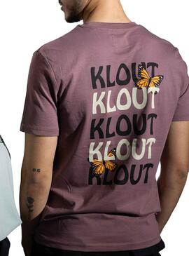T-Shirt Klout Butterfly Kaffa per Uomo e Donna