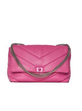 Borsa Pieces Mitza Shoulder per Donna Rosa.