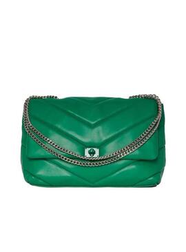 Borsa Pieces Mitza Shoulder per Donna Verde