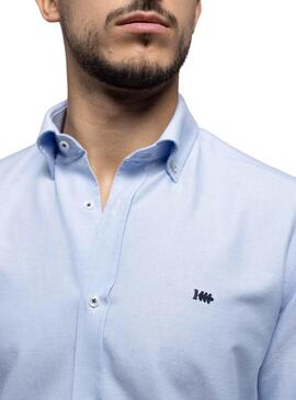 Camicia Klout Oxford Azzurro per Uomo