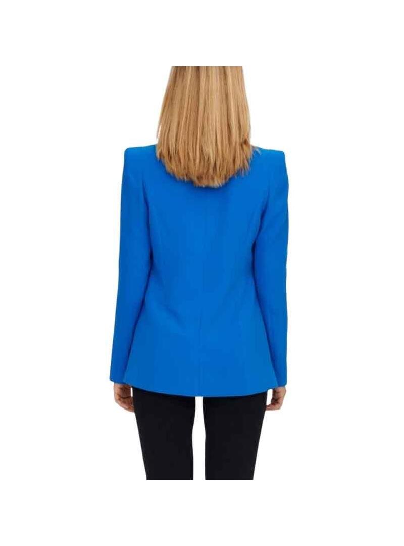 Blazer Only Gry Botones per Donna Blu Eléctrico