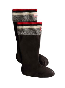 Calzini Hunter Righe alte per Donna Nero
