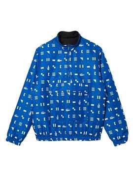 Giacca Lacoste Sport Reversibile Blu Navy Uomo